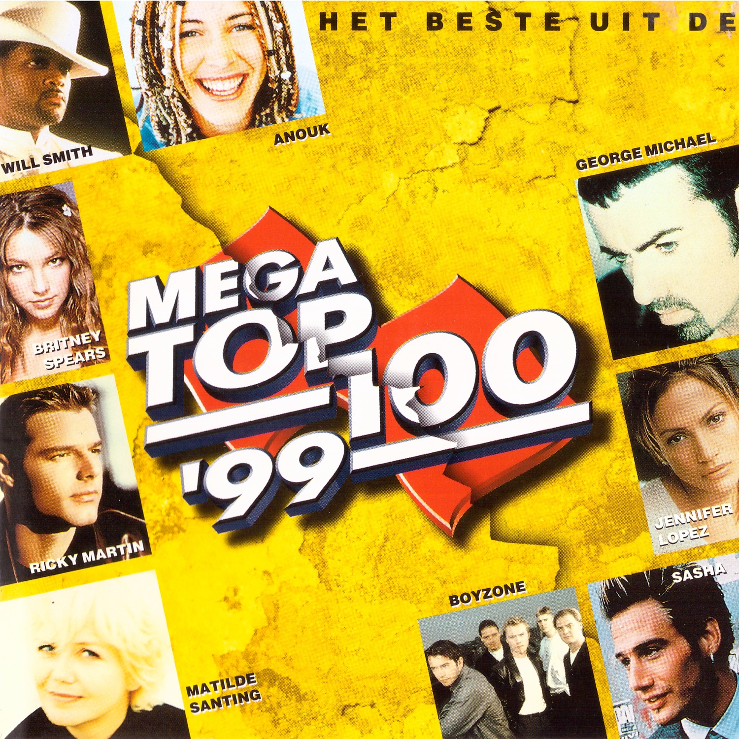Albumhoes van het Beste uit de Mega Top 100 van 1999