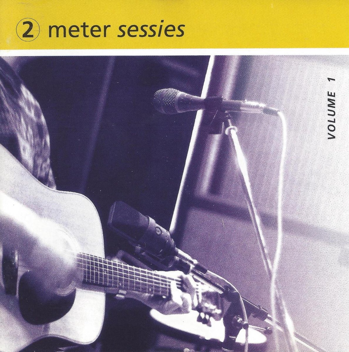 CD cover van 2 Meter sessies - Volume 1