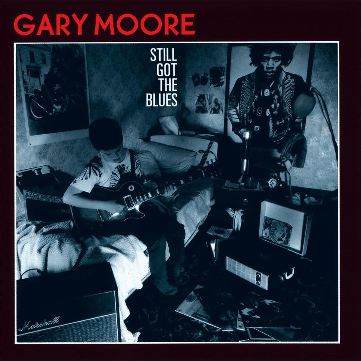 Cover van Gary Moore's album Still got the blues